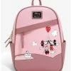 Backpacks Loungefly Disney Mickey Mouse And Minnie Mouse Balloon Mini Backpack - BoxLunch Exclusive