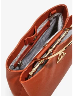 Matching Sets Loungefly Harry Potter Cognac Wand Handbag - BoxLunch Exclusive -BoxLunch Shop 12099857 av3