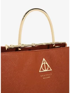 Matching Sets Loungefly Harry Potter Cognac Wand Handbag - BoxLunch Exclusive -BoxLunch Shop 12099857 av4