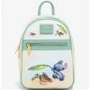 Backpacks Loungefly Disney Lilo & Stitch Turtles Mini Backpack - BoxLunch Exclusive