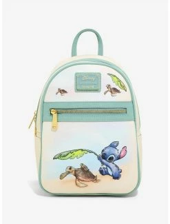 Backpacks Loungefly Disney Lilo & Stitch Turtles Mini Backpack - BoxLunch Exclusive