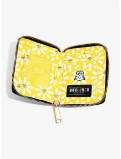 Matching Sets Minions Artist Series Figural Tie-Dye Small Zip Wallet - BoxLunch Exclusive -BoxLunch Shop 13181213 av2