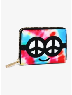 Matching Sets Minions Artist Series Figural Tie-Dye Small Zip Wallet - BoxLunch Exclusive