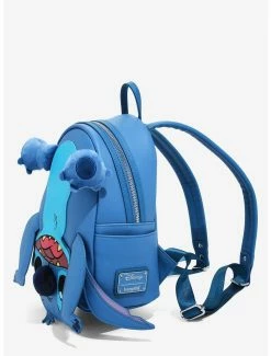 Backpacks Loungefly Disney Lilo & Stitch Upside Down Figural Mini Backpack - BoxLunch Exclusive -BoxLunch Shop 14334240 av2