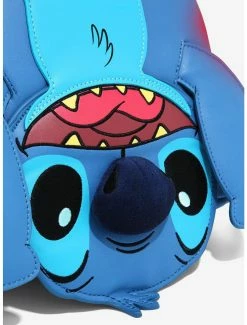 Backpacks Loungefly Disney Lilo & Stitch Upside Down Figural Mini Backpack - BoxLunch Exclusive -BoxLunch Shop 14334240 av4