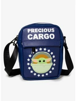 Crossbody Bags Star Wars The Mandalorian The Child Precious Cargo Vegan Leather Crossbody Bag