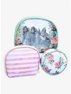 Cosmetic Bags Disney Villains Floral Cosmetic Bag Set -BoxLunch Shop 14633704 av2