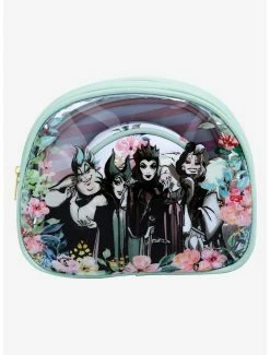 Cosmetic Bags Disney Villains Floral Cosmetic Bag Set