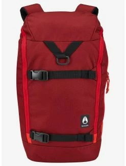 Backpacks Nixon Hauler 25L Burgundy Fire Backpack