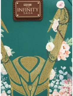 Backpacks Loungefly Marvel Loki Floral Mini Backpack - BoxLunch Exclusive -BoxLunch Shop 15055438 av4