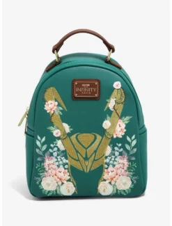 Backpacks Loungefly Marvel Loki Floral Mini Backpack - BoxLunch Exclusive