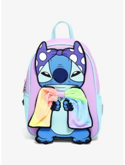 Backpacks Loungefly Disney Lilo & Stitch Super Stitch With Rainbow Cape Mini Backpack - BoxLunch Exclusive