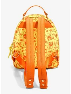 Backpacks McDonald's Breakfast Egg McMuffin Logo Allover Print Mini Backpack - BoxLunch Exclusive -BoxLunch Shop 15068460 av2