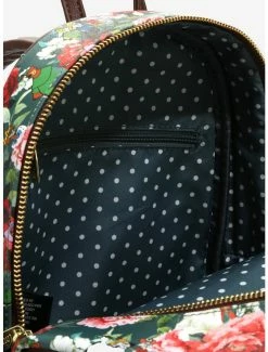 Backpacks Loungefly Disney Robin Hood Characters Floral Mini Backpack - BoxLunch Exclusive -BoxLunch Shop 15068598 av3