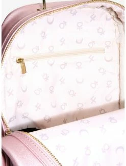 Backpacks Sailor Moon Spiral Heart Moon Rod Mini Backpack - BoxLunch Exclusive -BoxLunch Shop 15068642 av5