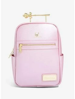 Backpacks Sailor Moon Spiral Heart Moon Rod Mini Backpack - BoxLunch Exclusive