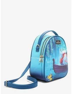 Backpacks Disney The Little Mermaid Ariel & Eric Kiss The Girl Scene Light-Up Mini Backpack - BoxLunch Exclusive -BoxLunch Shop 15466303 av2