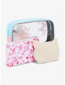 Cosmetic Bags InuYasha Sakura Flowers Cosmetic Bag Set - BoxLunch Exclusive -BoxLunch Shop 15541128 av1