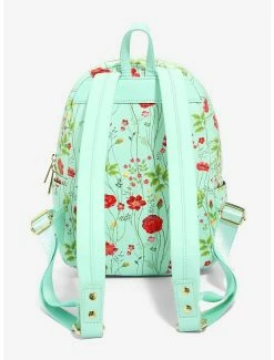 Backpacks Loungefly Disney Peter Pan Tinkerbell & Lost Boys Floral Mini Backpack -BoxLunch Shop 15766998 av2