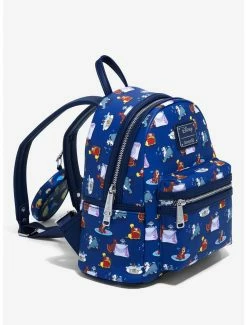 Backpacks Loungefly Disney Princess Dogs Allover Print Mini Backpack & Coin Purse Set - BoxLunch Exclusive -BoxLunch Shop 15939138 av2