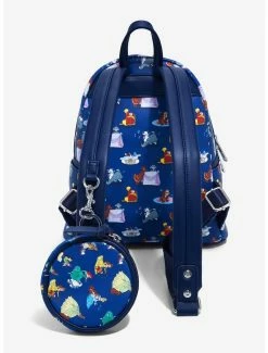 Backpacks Loungefly Disney Princess Dogs Allover Print Mini Backpack & Coin Purse Set - BoxLunch Exclusive -BoxLunch Shop 15939138 av3