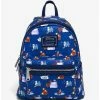 Backpacks Loungefly Disney Princess Dogs Allover Print Mini Backpack & Coin Purse Set - BoxLunch Exclusive