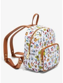 Backpacks Nickelodeon Classic Characters Allover Print Mini Backpack - BoxLunch Exclusive -BoxLunch Shop 15939144 av1