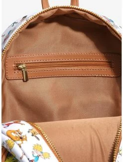 Backpacks Nickelodeon Classic Characters Allover Print Mini Backpack - BoxLunch Exclusive -BoxLunch Shop 15939144 av3