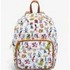 Backpacks Nickelodeon Classic Characters Allover Print Mini Backpack - BoxLunch Exclusive