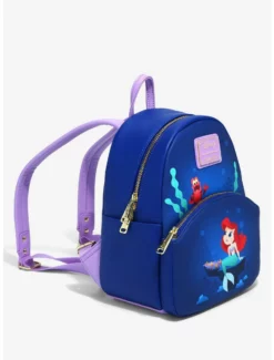 Alternative view of Backpacks Loungefly The Little Mermaid Ariel & Sebastian Under The Sea Mini Backpack - BoxLunch Exclusive
