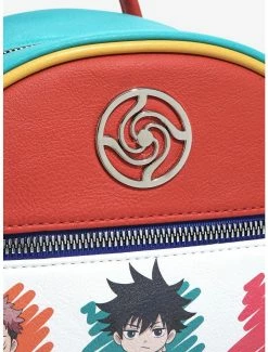 Backpacks Jujutsu Kaisen Chibi Jujutsu Sorcerers Mini Backpack - BoxLunch Exclusive -BoxLunch Shop 15939166 av3