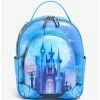 Backpacks Danielle Nicole Disney Cinderella Night Time Castle Portrait Mini Backpack And Bag Set - BoxLunch Exclusive