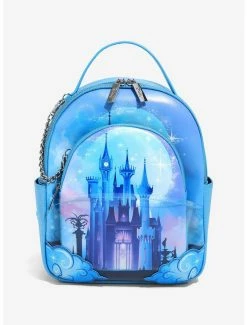 Backpacks Danielle Nicole Disney Cinderella Night Time Castle Portrait Mini Backpack And Bag Set - BoxLunch Exclusive