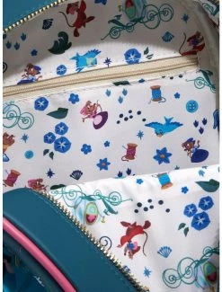 Backpacks Loungefly Disney Cinderella Storybook Mini Backpack - BoxLunch Exclusive -BoxLunch Shop 15939237 av4