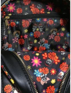 Backpacks Loungefly Disney Pixar Coco Land Of The Dead Family Mini Backpack - BoxLunch Exclusive -BoxLunch Shop 15939267 av4