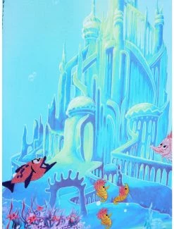 Backpacks Loungefly Disney The Little Mermaid Castle Mini Backpack - BoxLunch Exclusive -BoxLunch Shop 16051436 av4