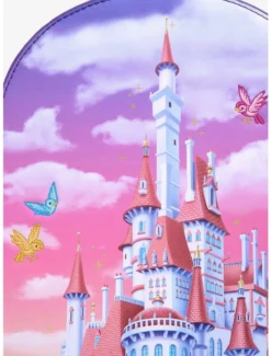 Backpacks Loungefly Disney Beauty And The Beast Castle Portrait Mini Backpack - BoxLunch Exclusive -BoxLunch Shop 16051440 av4