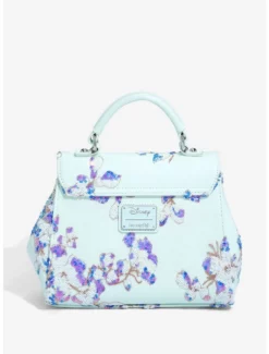 Matching Sets Loungefly Disney Alice In Wonderland Alice & Dinah Floral Sequin Handbag - BoxLunch Exclusive -BoxLunch Shop 16051462 av2