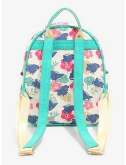 Backpacks Godzilla Chibi Godzilla Tropical Floral Mini Backpack - BoxLunch Exclusive -BoxLunch Shop 16051789 av2