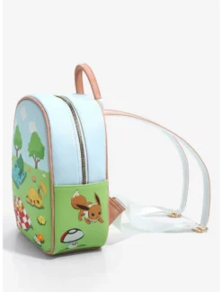 Backpacks Pokémon Bulbasaur & Pikachu Picnic Mini Backpack - BoxLunch Exclusive -BoxLunch Shop 16096132 av2