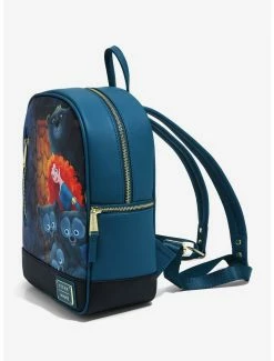 Backpacks Loungefly Disney Pixar Brave Merida & DunBroch Bears Mini Backpack - BoxLunch Exclusive -BoxLunch Shop 16196644 av2