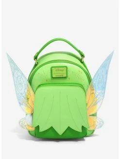 Backpacks Loungefly Disney Peter Pan Tinker Bell Wings Figural Mini Backpack - BoxLunch Exclusive
