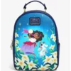 Backpacks Loungefly Disney The Hunchback Of Notre Dame Esmeralda & Djali Floral Mini Backpack - BoxLunch Exclusive