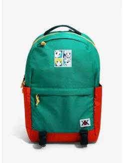 Backpacks Hunter X Hunter Grid Portraits Built-Up Backpack - BoxLunch Exclusive