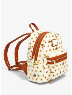 Backpacks Loungefly Disney The Fox And The Hound Floral Allover Print Mini Backpack - BoxLunch Exclusive -BoxLunch Shop 16533682 av1