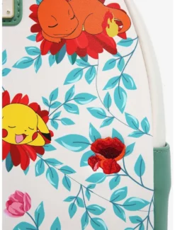 Backpacks Loungefly Pokémon Sleeping Floral Mini Backpack - BoxLunch Exclusive -BoxLunch Shop 16533688 av4