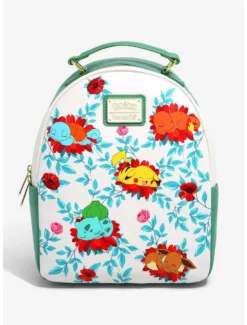 Backpacks Loungefly Pokémon Sleeping Floral Mini Backpack - BoxLunch Exclusive