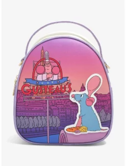 Alternative view of Backpacks Disney Pixar Ratatouille Paris Scenic Light-Up Convertible Mini Backpack - BoxLunch Exclusive