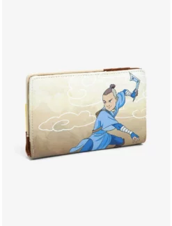 Matching Sets Avatar: The Last Airbender Suki & Sokka Small Zip Wallet - BoxLunch Exclusive -BoxLunch Shop 16621897 av1