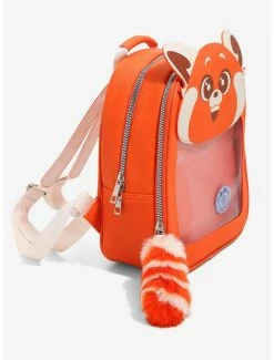 Backpacks Disney Pixar Turning Red Mei Lee Panda Pin Collector Mini Backpack - BoxLunch Exclusive -BoxLunch Shop 16634589 av1